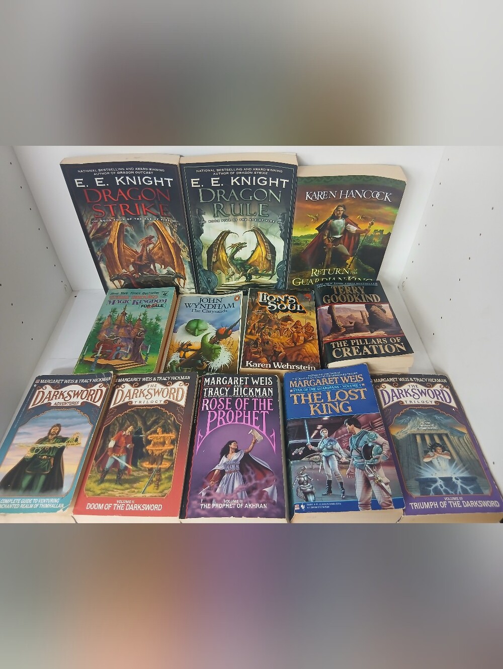 Assorted Fantasy Novel Book Lot - Multiple Authors